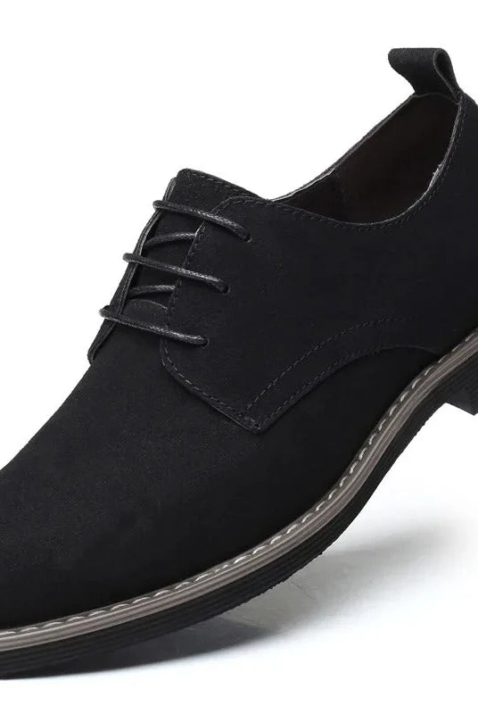 Men's Classic Lace-Up Dress Shoes with Sturdy Sole for Versatile Style 0