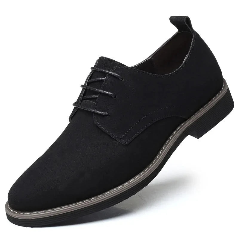 Men's Classic Lace-Up Dress Shoes with Sturdy Sole for Versatile Style 0