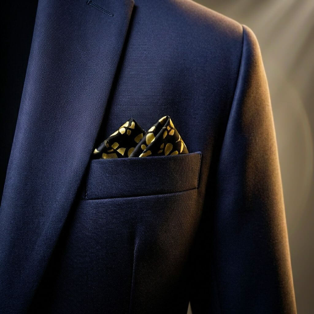 Men's Classic Notch Lapel Blazer Jacket with One-Button Closure 7