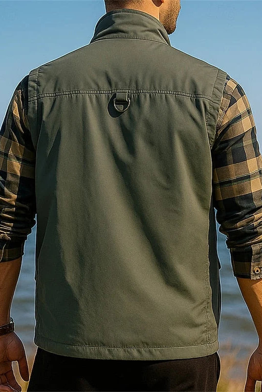 Men's Lightweight Multi-Pocket Utility Vest 2