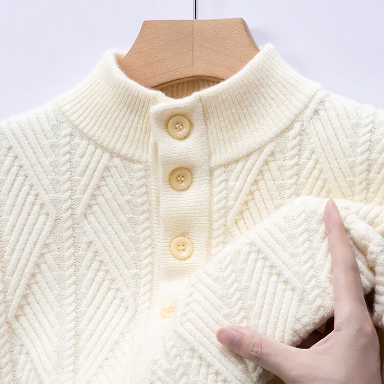 Men's Shawl Collar Knit Sweater with Ribbed Cuffs 10