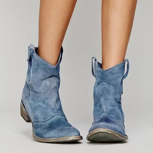 Women's Cowboy Boots with Rugged Construction and Supportive Fit 2