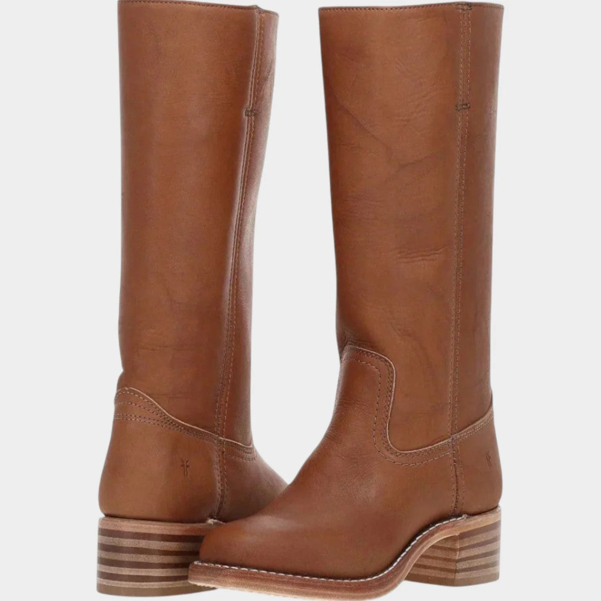 Women's Knee High Cowboy Boots with Block Heel and Orthopedic Support 3