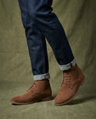Men's Chukka Lace-Up Ankle Boots with Suede Upper 4