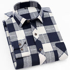 Men's Classic Check Button-Front Shirt 1