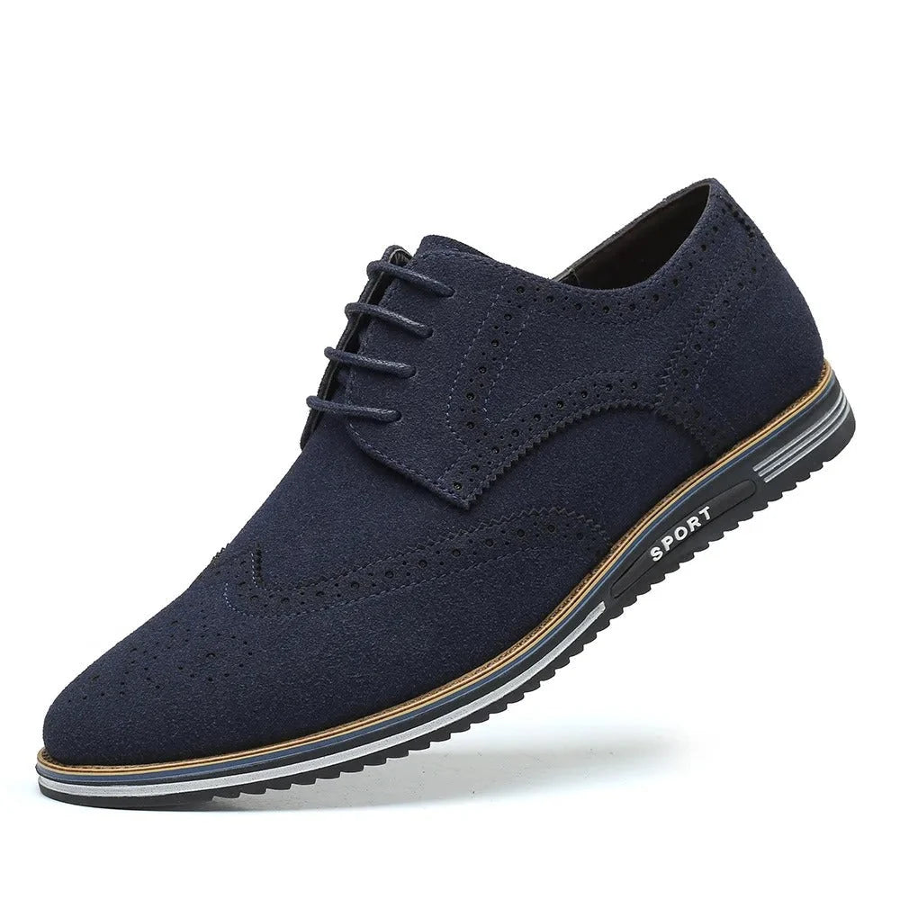 Men's Classic Lace-Up Dress Shoes with Sturdy Sole for Versatile Style 1