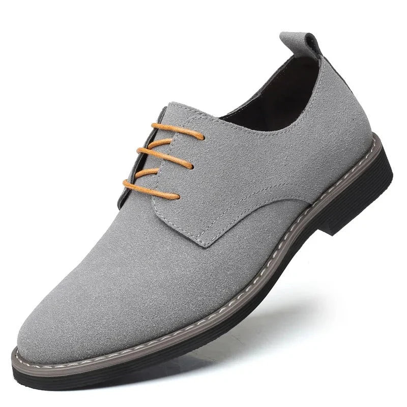 Men's Classic Lace-Up Dress Shoes with Sturdy Sole for Versatile Style 5