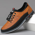 Men's Classic Leather Dress Shoes with Cushioned Support 0