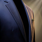 Men's Classic Notch Lapel Blazer Jacket with One-Button Closure 6