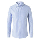 Men's Classic Striped Button-Front Dress Shirt 2