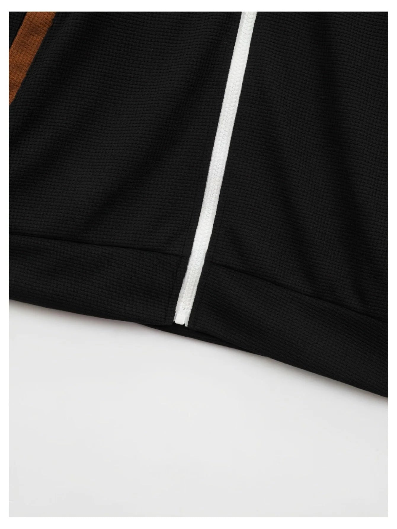 Men's Color-Block Zip-Up Jacket with Modern Fit 4