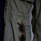 Men's Field Jacket with Drawcord Waist and Four-Flap Pocket Design 1