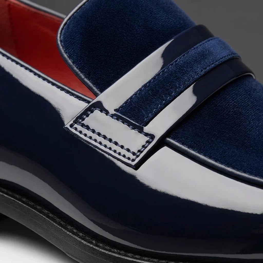 Men's Italian Leather Loafers with Refined Design for Smart Casual and Formal Wear 5