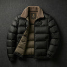 Men's Lightweight Down-Insulated Jacket with Fleece-Lined Collar 5