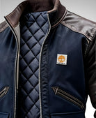 Men's Quilted Jacket with Vintage Detailing and Functional Pockets - 5