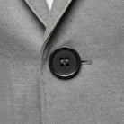 Men's Slim-Fit Woven Blazer Jacket with Single-Button Closure and Two Front Pockets 3