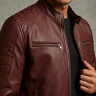 Men's Tailored Full-Grain Leather Jacket 3