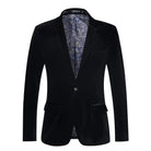 Men's Tailored Velvet Tuxedo Jacket with Satin Shawl Collar 9