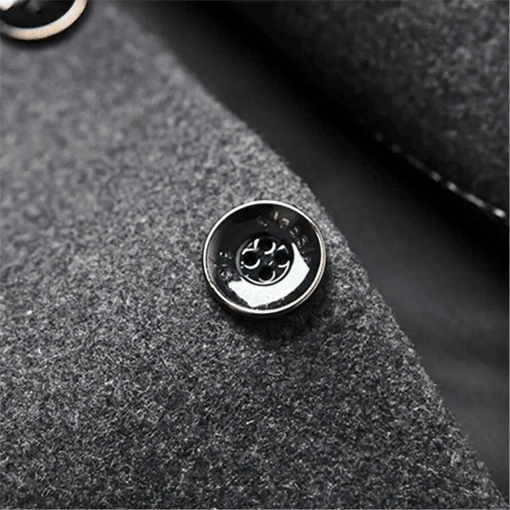 Men's Tailored Wool Blazer with Streamlined Silhouette 5