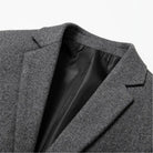 Men's Tailored Wool Blazer with Streamlined Silhouette 6