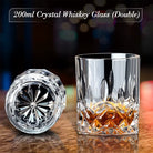 Men's Whiskey Stones Set with Granite Ice Cubes and Whiskey Glasses in Wooden Box 4