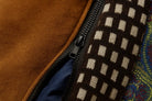 Men's Wool Blend Overcoat with Stand-Up Collar and Single-Breasted Closure 7