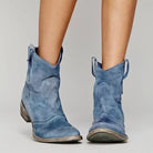 Women's Cowboy Boots with Rugged Construction and Supportive Fit 2