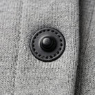 Women's Hooded Button-Front Cardigan with Oversized Hood and Side Pockets 7