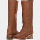 Women's Knee High Cowboy Boots with Block Heel and Orthopedic Support 3
