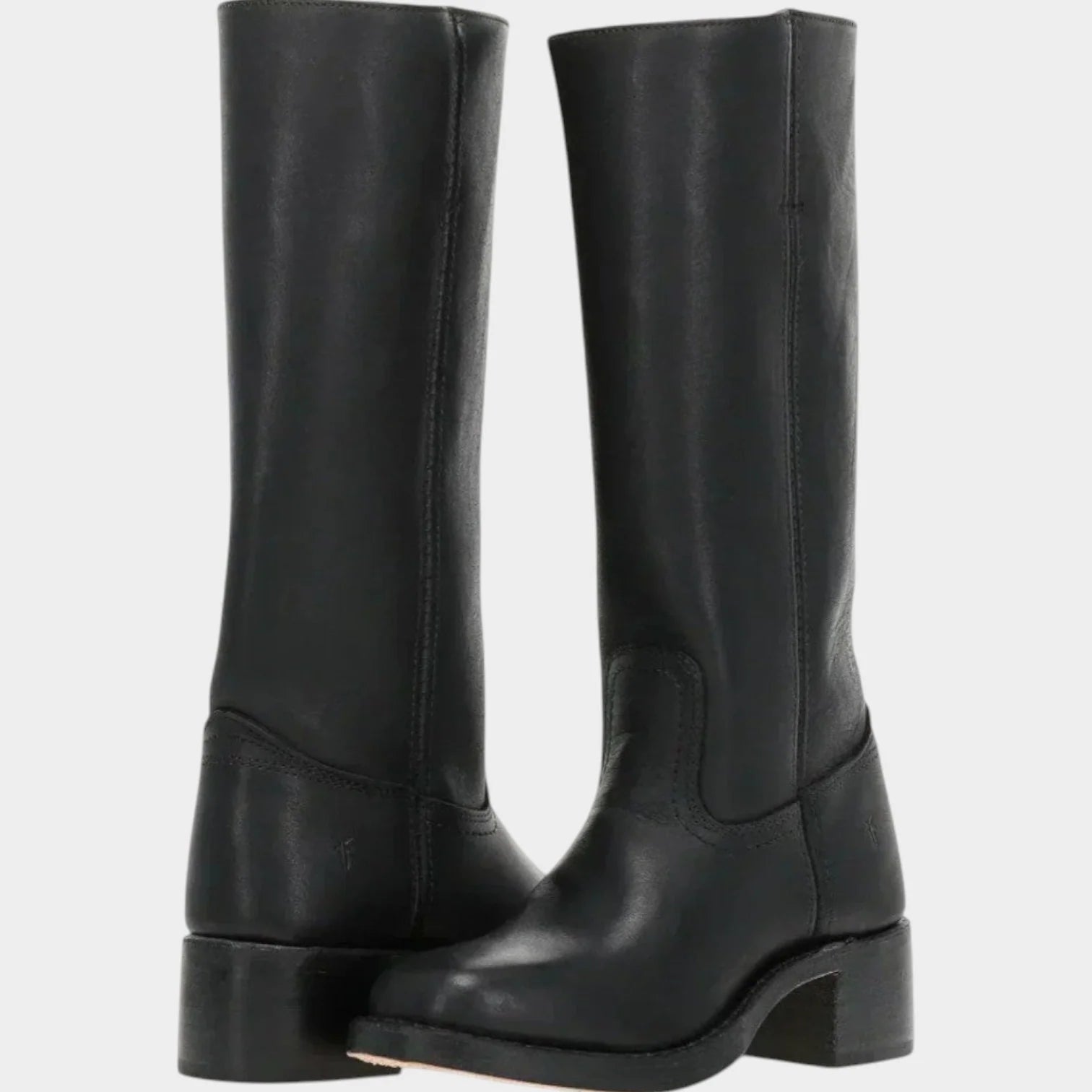 Women's Knee High Cowboy Boots with Block Heel and Orthopedic Support 4