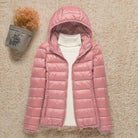 Women's Lightweight Quilted Hooded Puffer Jacket 4