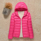 Women's Lightweight Quilted Hooded Puffer Jacket 5
