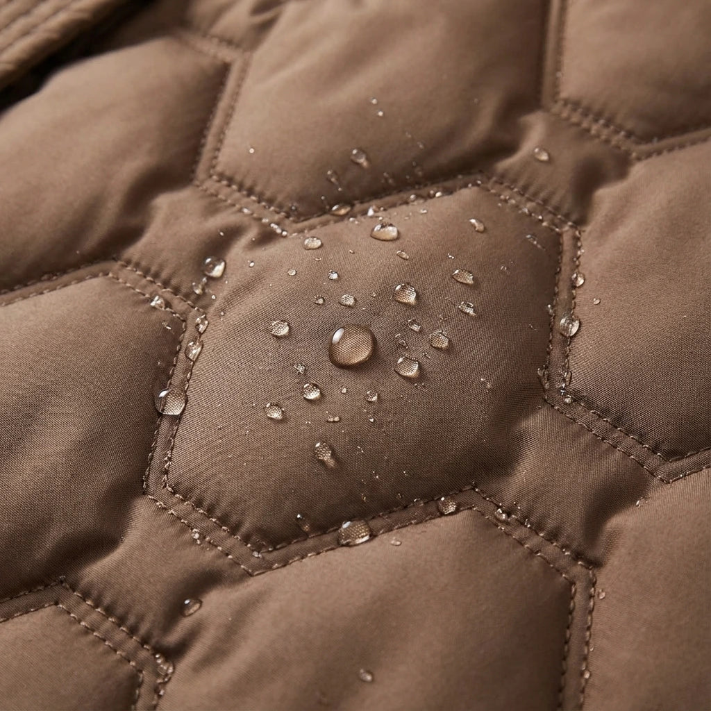 Women's Longline Hooded Down Coat with Waterproof Windproof Protection 6