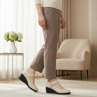 Women's Mid-Heel Comfortable Dress Shoes with Adjustable Strap 3