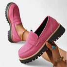 Women's Orthopedic Heeled Loafers with Slip-On Design and Arch Support 2
