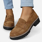 Women's Orthopedic Heeled Loafers with Slip-On Design and Arch Support 3