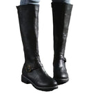 Women's Orthopedic Leather Tall Buckle Boots 4