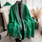 Women's Plain Color Polyester Winter Scarf Wrap, 65 x 180 cm 7