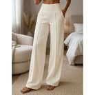 Women's Tailored Wide-Leg High-Waist Pants 1